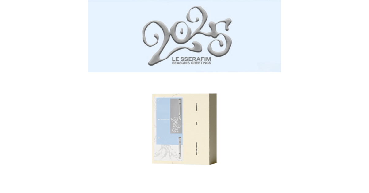 K-POP・アジア LE SSERAFIM 2025 SEASON'S GREETINGS LE SSERAFIM - Season's Greetings 2025 - LE SSERAFIM - mkpop
